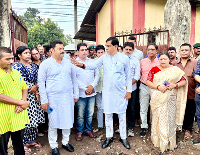 Mayor of Agartala Municipal Corporation (AMC) Dipak Majumder inspected Indranagar graveyard on November 6 for re-development of the site.